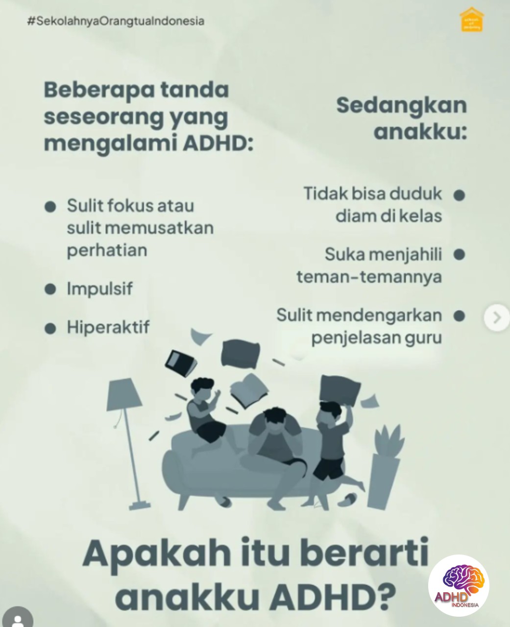 Ciri dan Gejala ADHD pada Anak Usia Dini di Kabupaten Lamongan