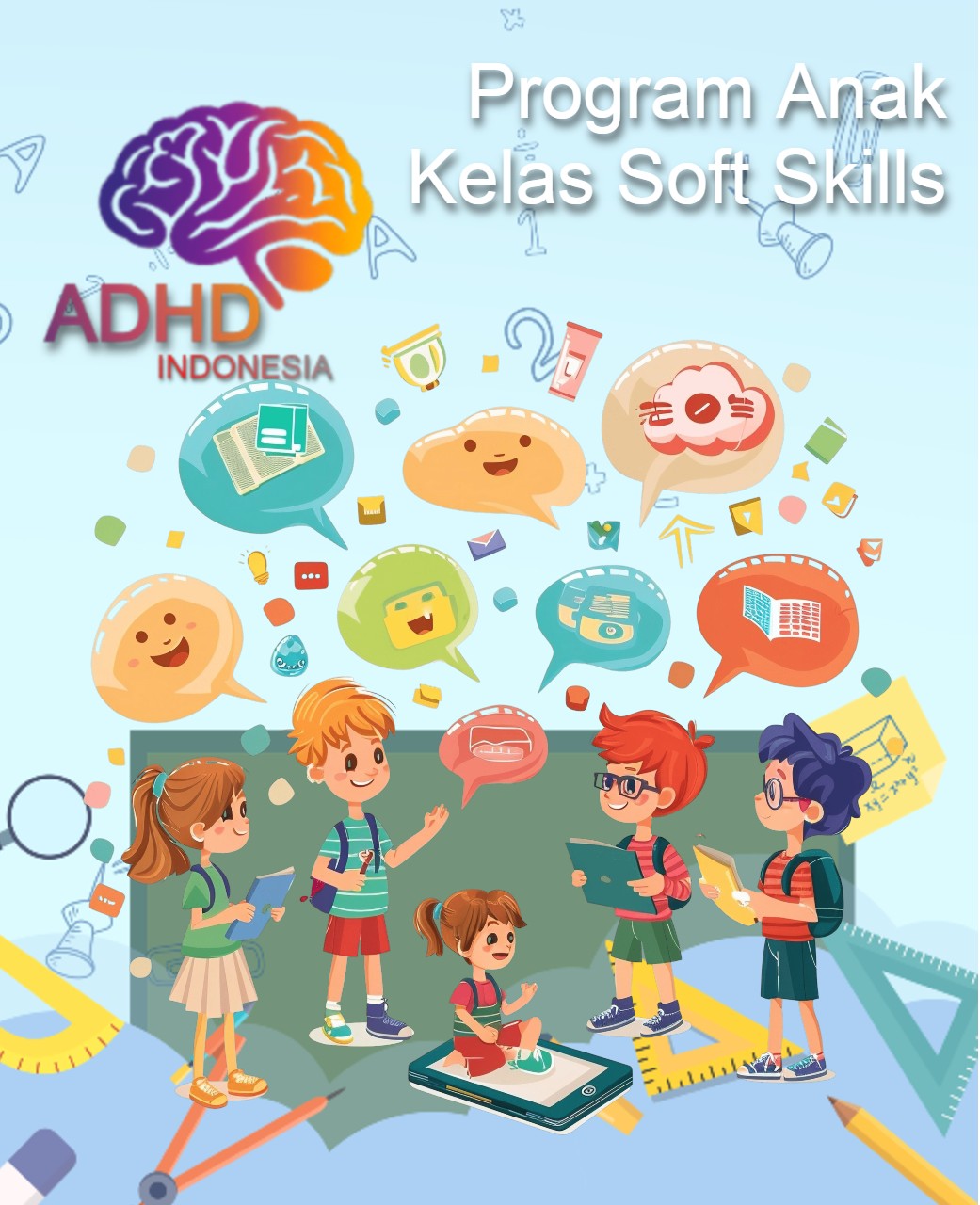 Program ADHD Indonesia Kabupaten Lamongan Kelas Soft Skills Anak ADHD